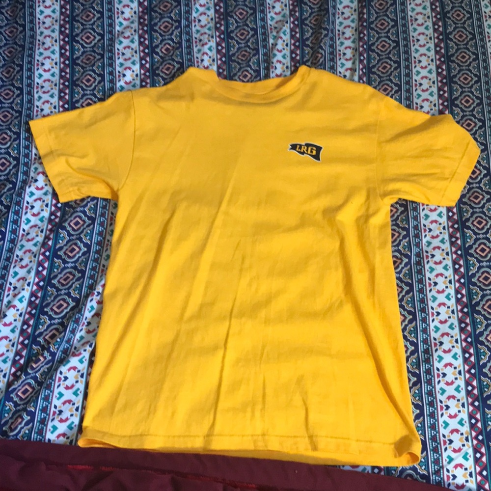 Yellow LRG T-shirt never used